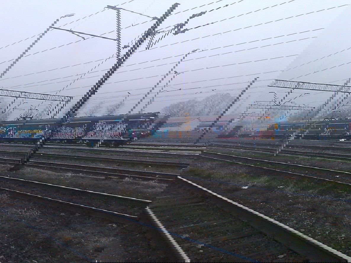 Graffiti Train in Cynków - Photo by nike1984 - TSU, Votca (2009)