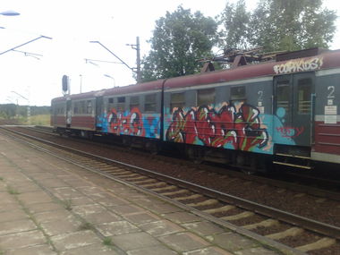Graffiti Train - Photo by nike1984 - MOFS (2014)