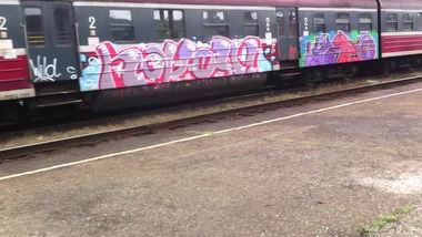 Graffiti Train in Poland - Photo by nike1984 - Wild (2014)