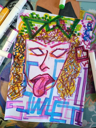 Graffiti Sketch - Photo by nikoM