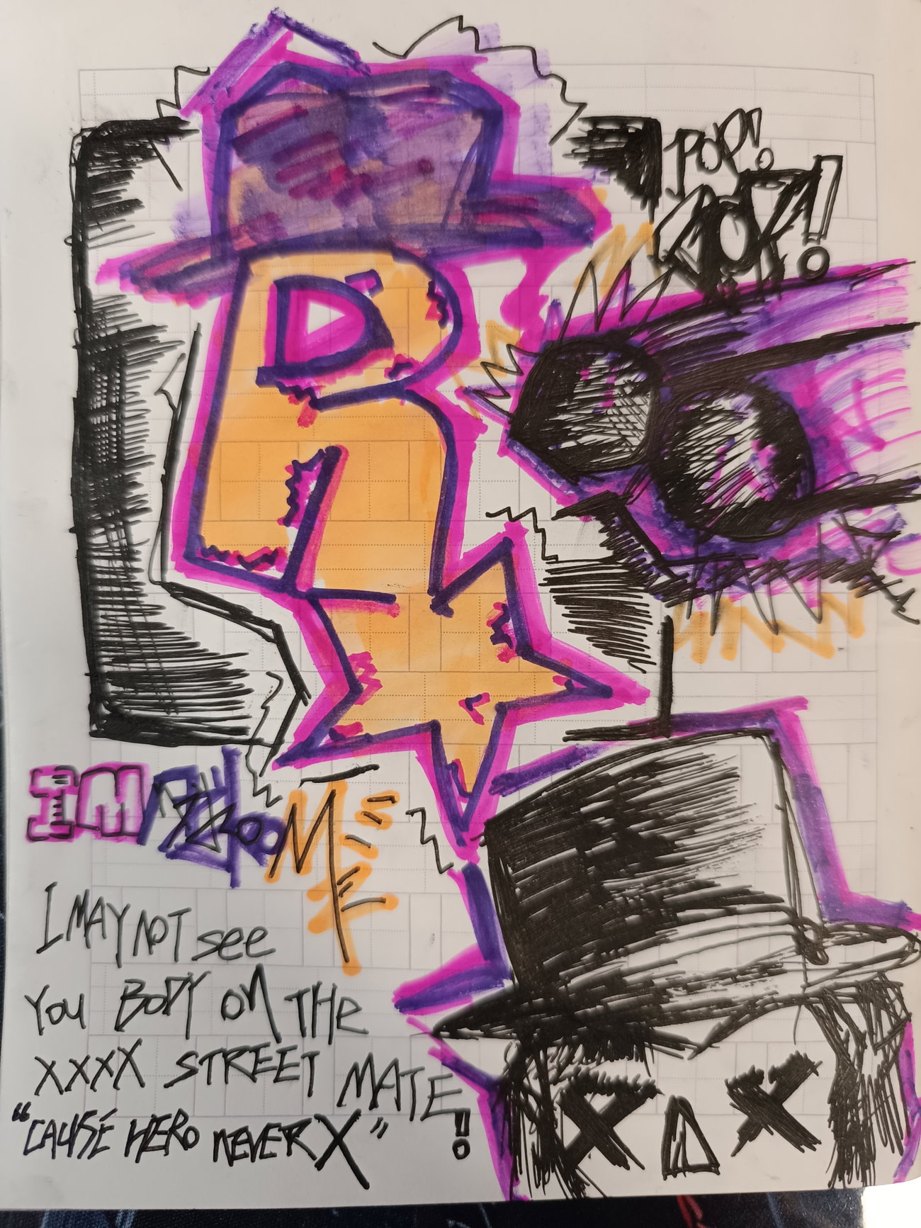 Graffiti Sketch - Photo by nikoM