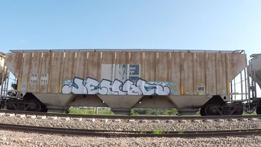 Graffiti Train in United States - Photo by ninedos - iowa