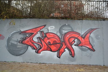 Graffiti Wall - Photo by noc - noc, style, red (2014)