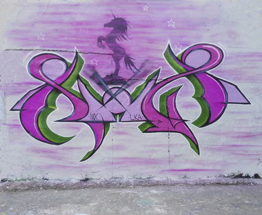 Graffiti Wall - Photo by noc - unicorn, style, wall (2017)