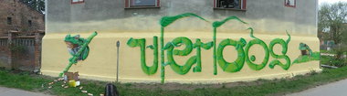 Graffiti Wall - Photo by noc - uferloos, green, plant (2015)
