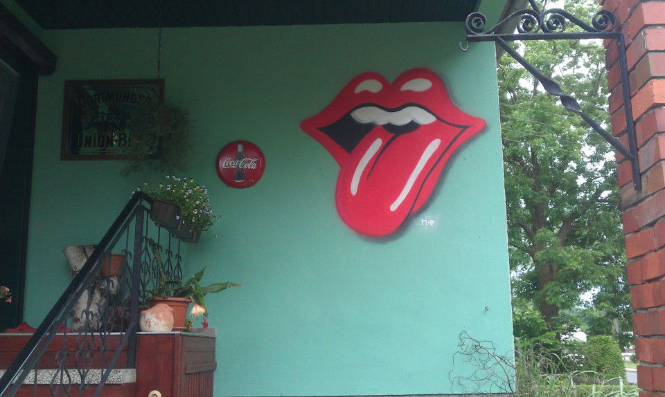 Graffiti Wall in Letschin - Photo by noc - noc, rolling, stones (2013)