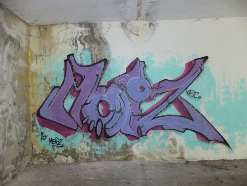 Graffiti Wall in Letschin - Photo by noc - mopz, noc, style (2013)