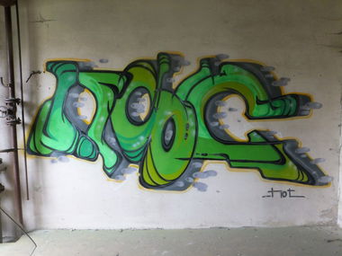 Graffiti Wall in Letschin - Photo by noc - noc, style (2013)