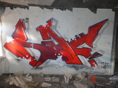 Graffiti Wall in Frankfurt (Oder) - Photo by noc - style, noc (2013)