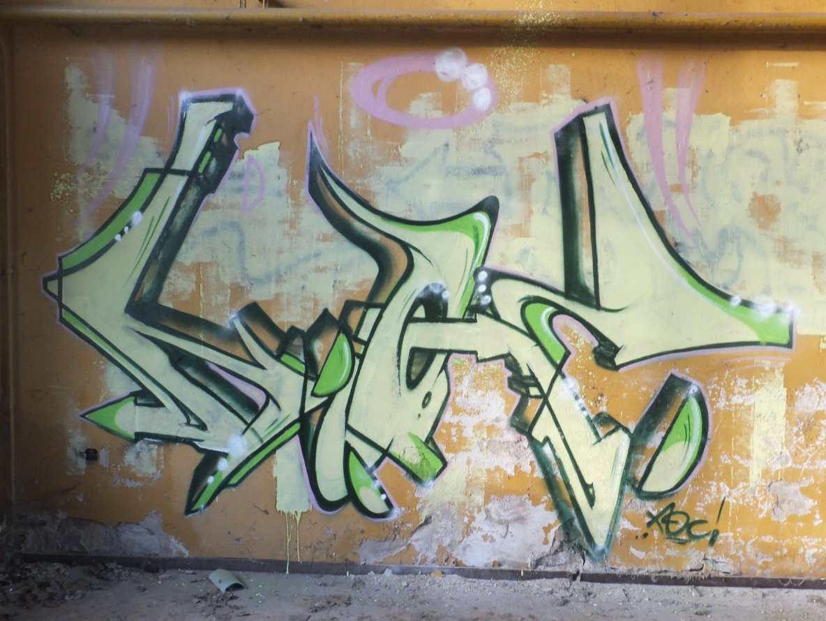 Graffiti Wall - Photo by noc - noc, style, green (2014)