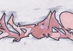 Graffiti Sketch - Photo by noc - skare, noc, streetpins (2014)