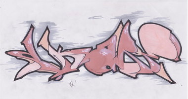 Graffiti Sketch - Photo by noc - skare, noc, streetpins (2014)