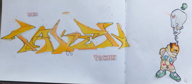 Graffiti Sketch - Photo by noc - taken, new, noc (2014)