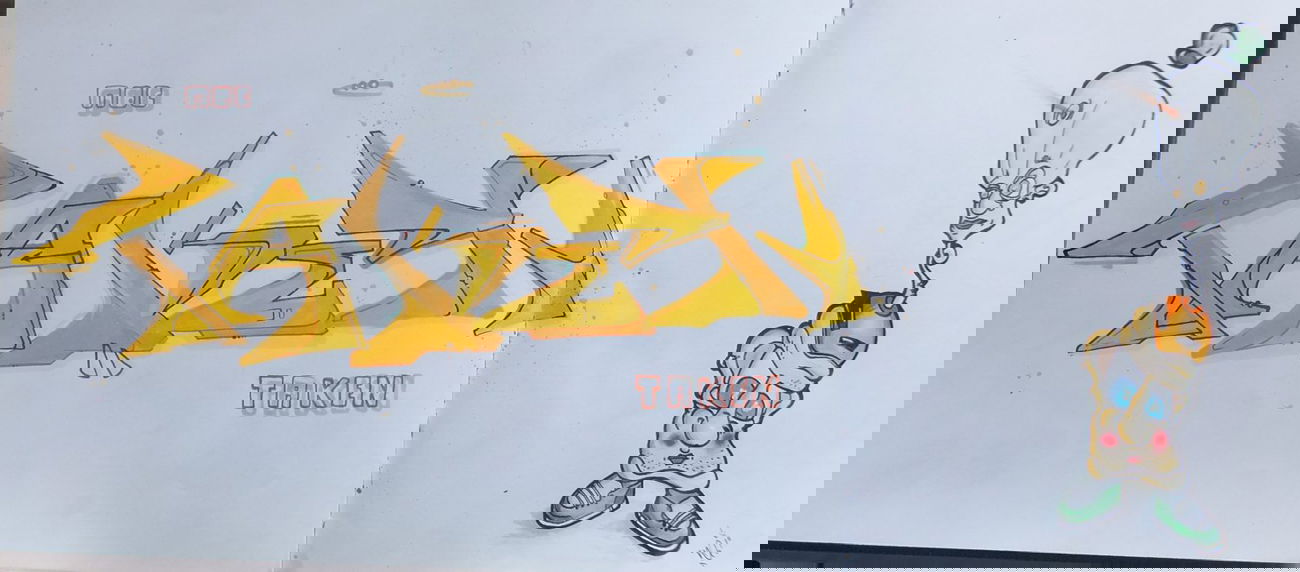 Graffiti Sketch - Photo by noc - taken, new, noc (2014)