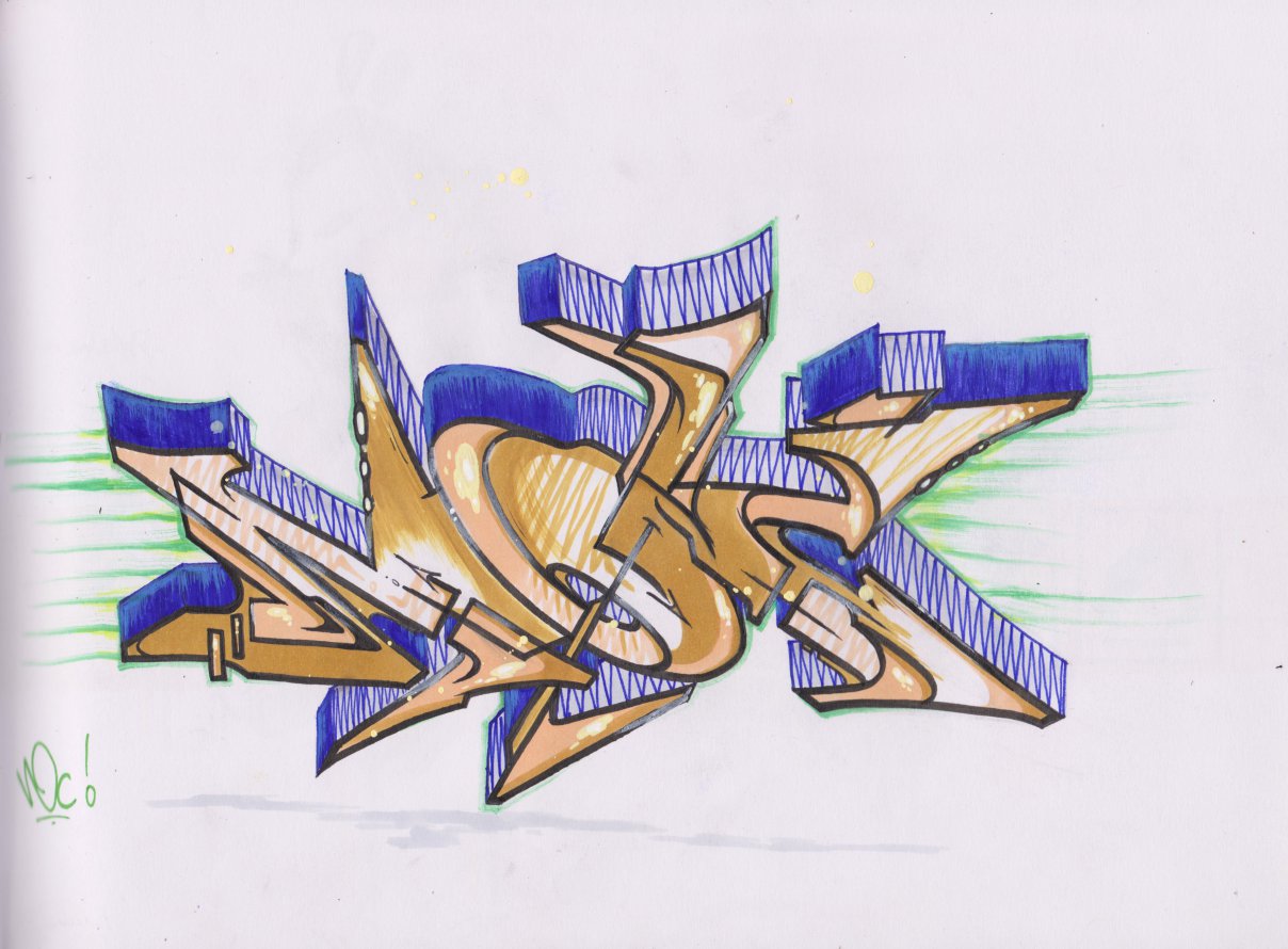 Graffiti Sketch - Photo by noc - noc, style, sketch (2014)