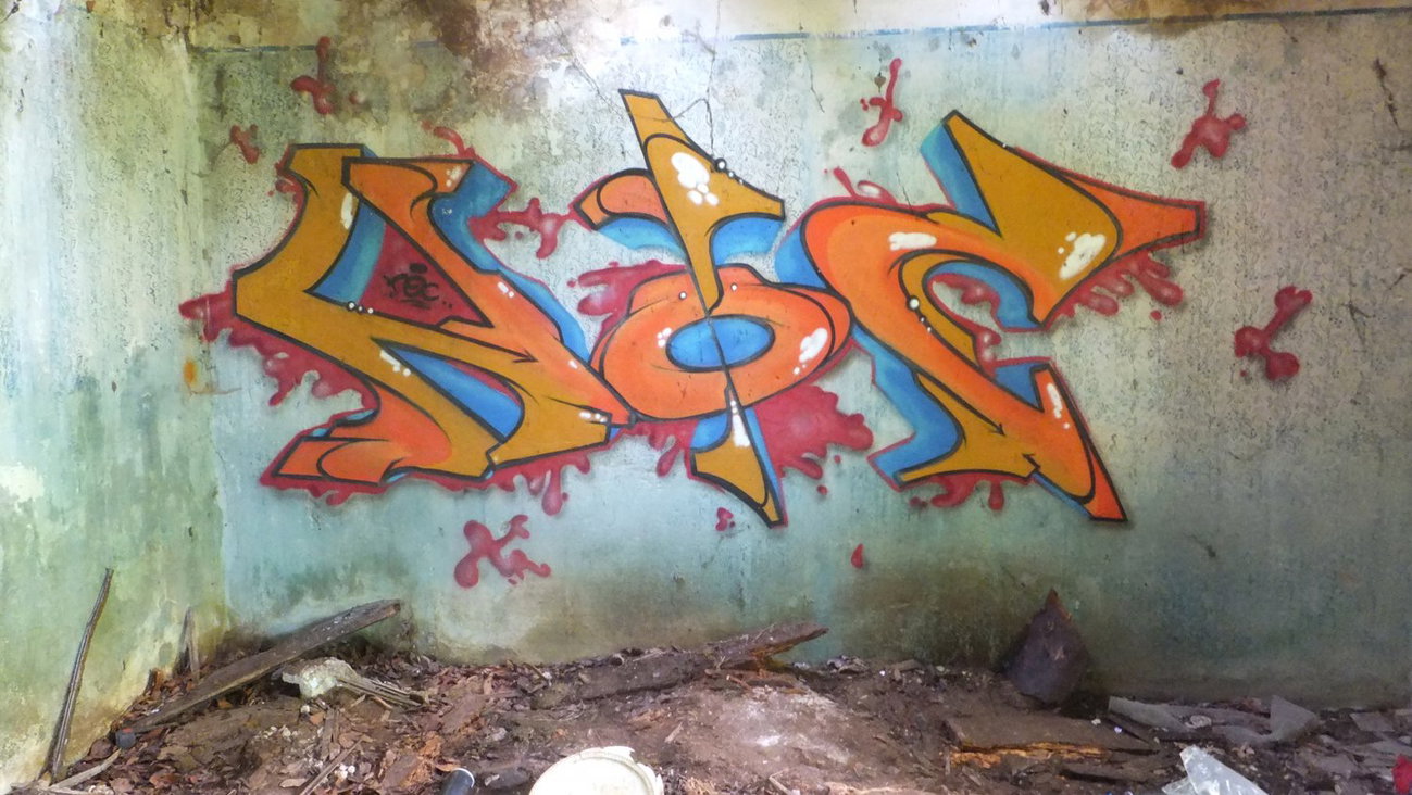 Graffiti Wall - Photo by noc - noc, wall, splash (2014)