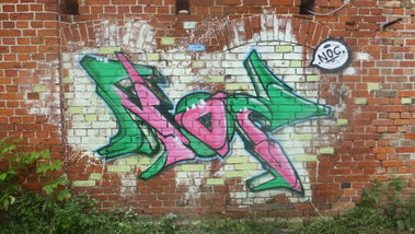 Graffiti Wall - Photo by noc - noc, style, pink (2014)