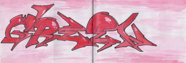 Graffiti Sketch - Photo by noc - noc, green, colour (2014)