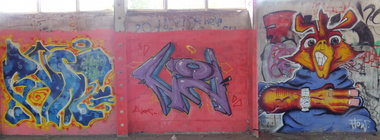Graffiti Wall - Photo by noc - (Royal)-Bone, noc, flow (2014)