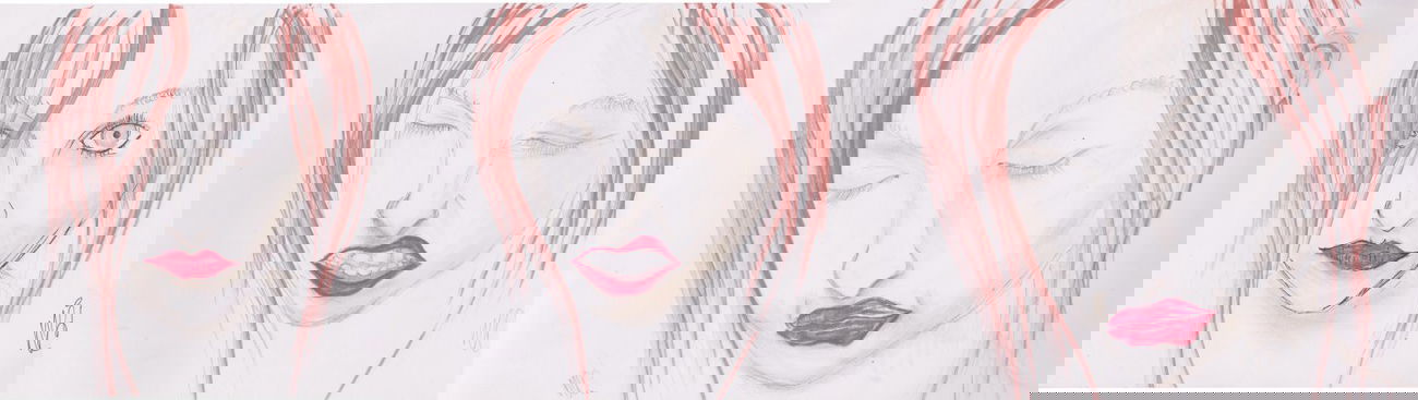 Graffiti Sketch - Photo by noc - scribble, face, girl (2014)