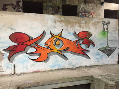 Graffiti Wall - Photo by noc