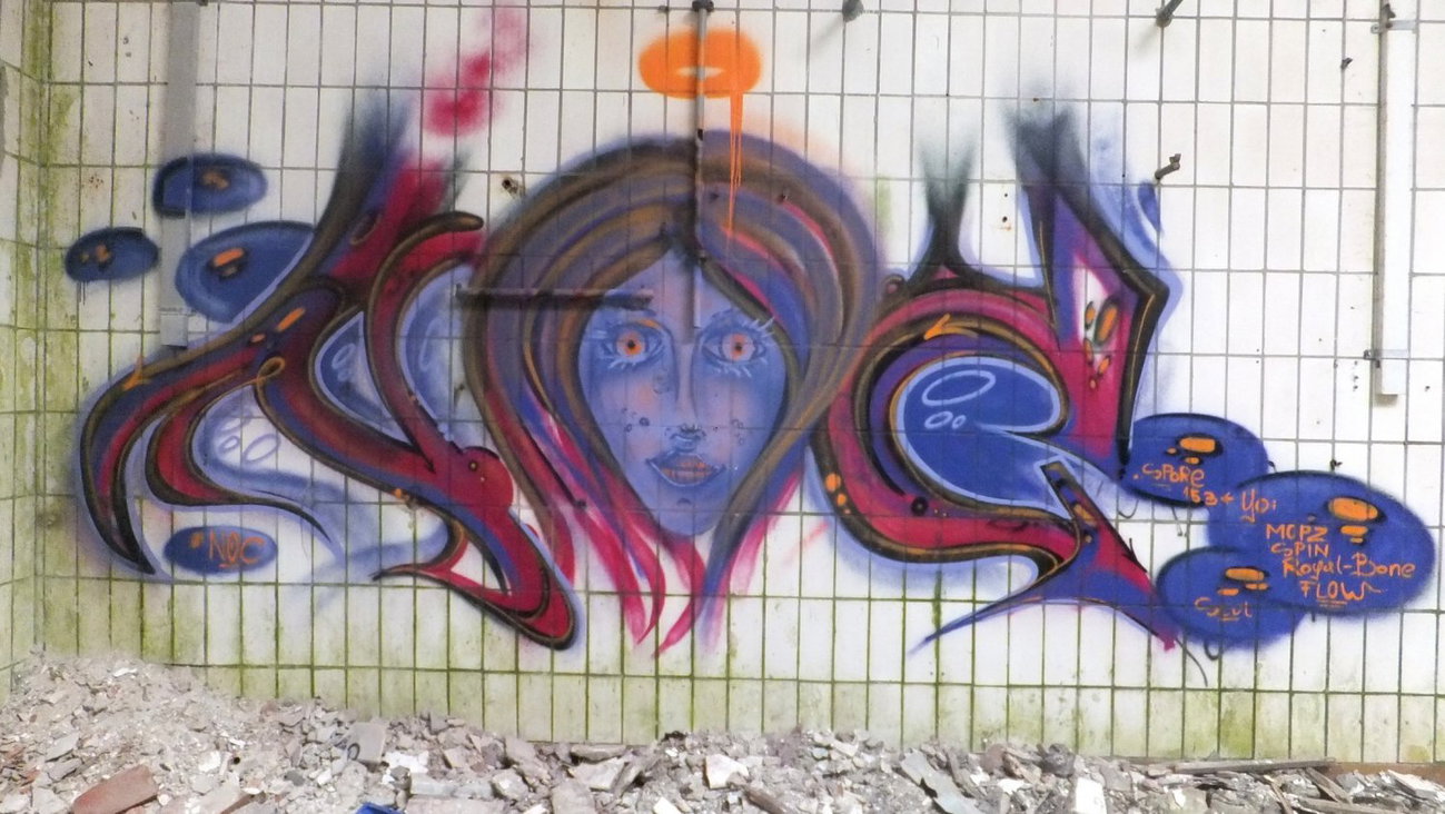Graffiti Wall - Photo by noc - noc, style, girl (2014)