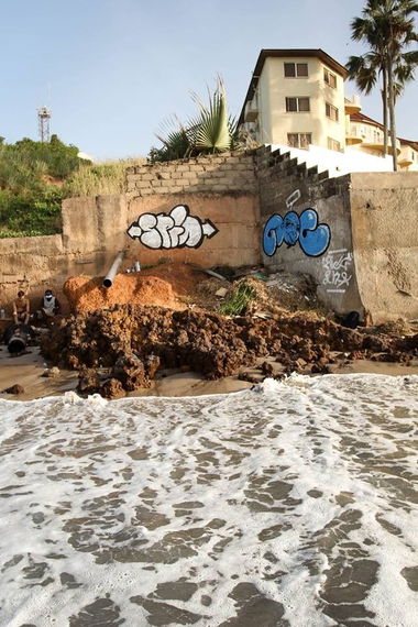 Graffiti Bombing - Photo by noc - spin, noc, lackaffencrew