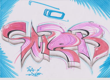 Graffiti Sketch - Photo by noc - super, sketch, draw (2015)