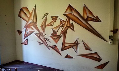 Graffiti Wall - Photo by noc - lost, place, experimental (2016)