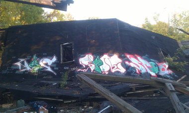 Graffiti Wall - Photo by noc - noc, bone, royal-bone (2014)