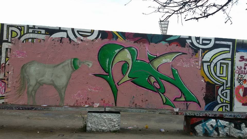Graffiti Wall - Photo by noc - berlin, mopz, noc (2015)