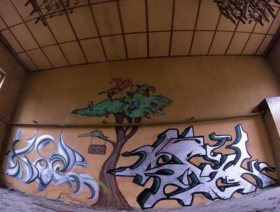 Graffiti Wall - Photo by noc