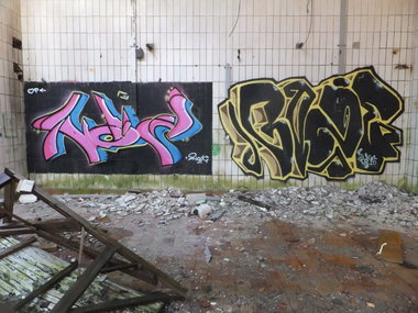 Graffiti Wall - Photo by noc - noc, royal-bone, lackaffencrew (2015)