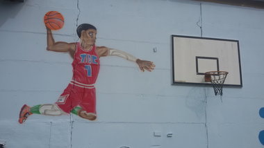 Graffiti Wall - Photo by noc - sport, hiphop, basketball (2015)