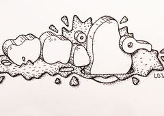 Graffiti Sketch - Photo by nodonobading