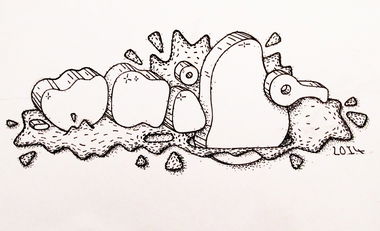 Graffiti Sketch - Photo by nodonobading