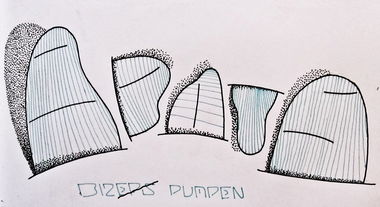 Graffiti Sketch - Photo by nodonobading