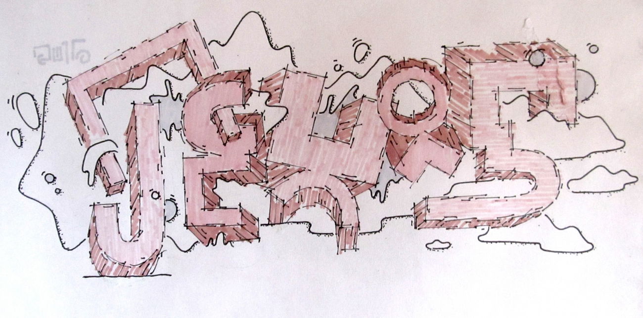 Graffiti Wall - Photo by nodonobading