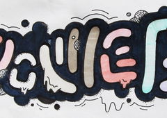 Graffiti Wall - Photo by nodonobading (2015)