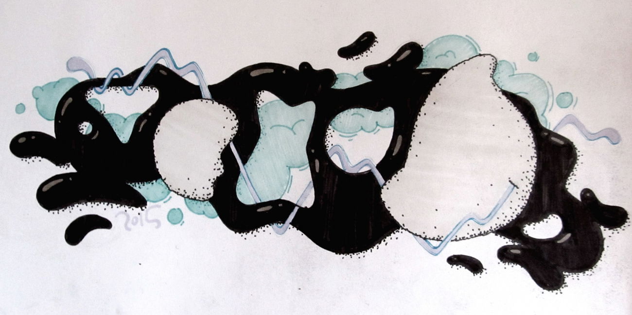 Graffiti Wall - Photo by nodonobading