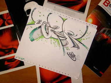 Graffiti Sketch in Italy - Photo by noels_afa - noels, afa, crew (2013)