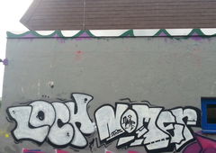 Graffiti Wall in Schiffweiler - Photo by nomer1 - Loch, One (2023)