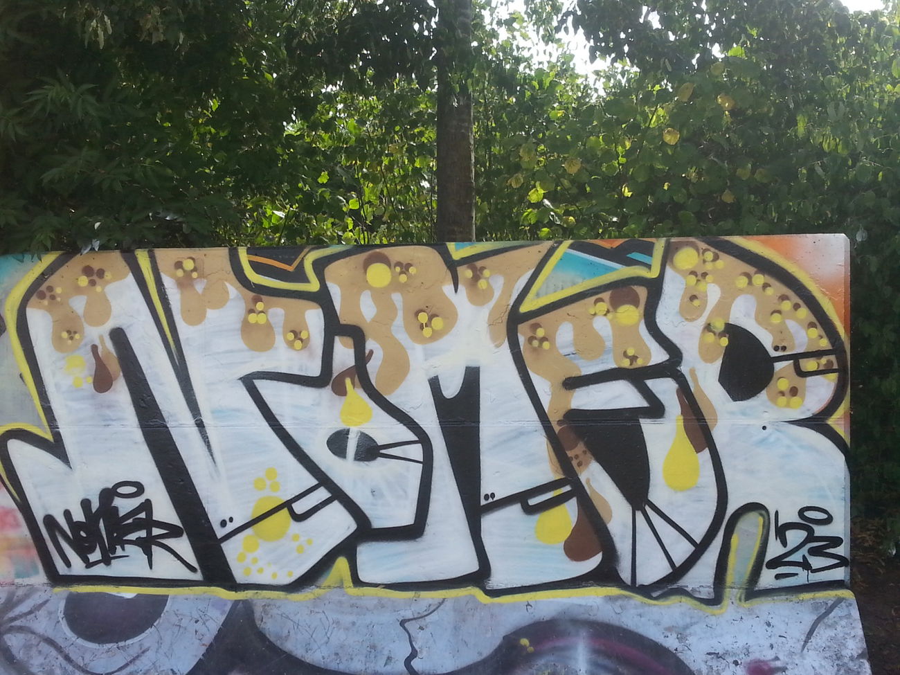 Graffiti Wall - Photo by nomer1