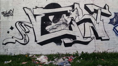Graffiti Wall - Photo by noname77 - heist, nn, noname (2014)