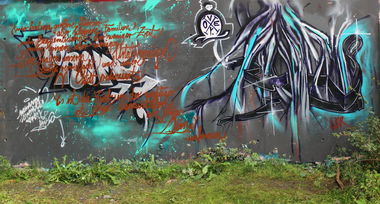 Graffiti Wall - Photo by noname77 - noname, 77, iws (2014)