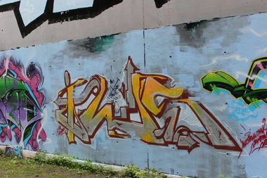 Graffiti Wall - Photo by noname77 - iws, noname, 77 (2014)