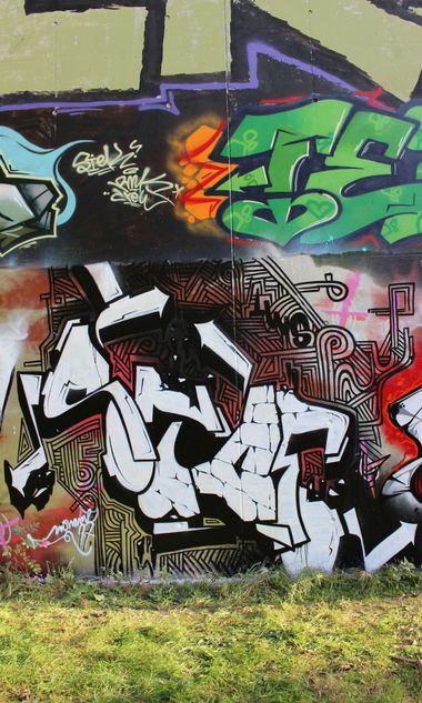Graffiti Wall - Photo by noname77 - stoe, noname77, noame (2014)