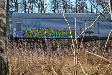 Graffiti Train in Tula - Photo by nope - nope, bast, ftp (2013)