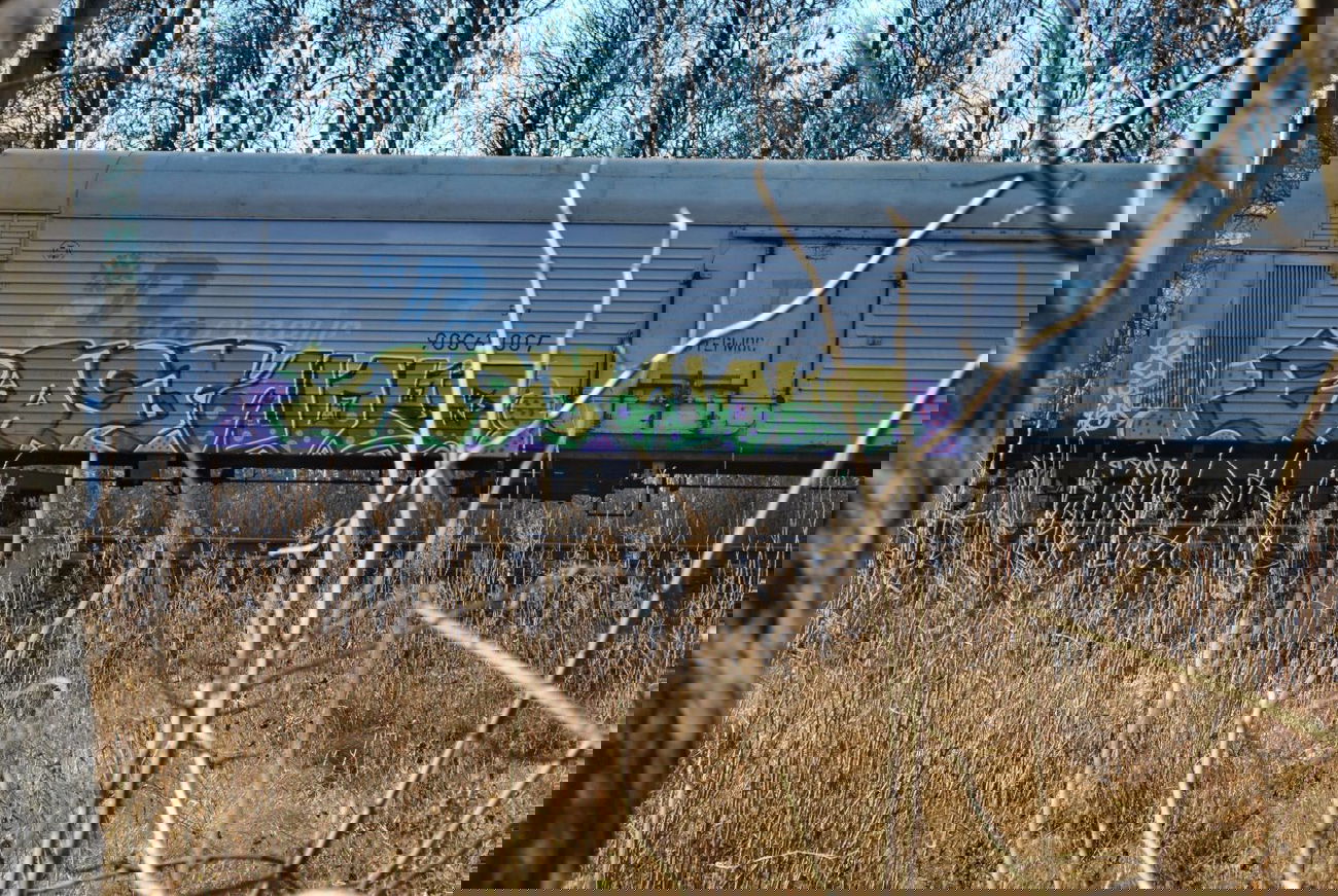 Graffiti Train in Tula - Photo by nope - nope, bast, ftp (2013)