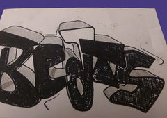 Graffiti Sketch - Photo by nosticksnoseeds - Beats, Battle, Switzerland (2015)